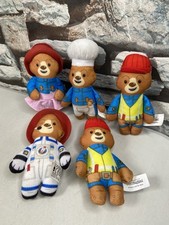 McDONALDS HAPPY MEAL 2022 PADDINGTON BEAR SOFT PLUSH/TOY BUNDLE