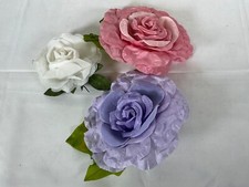 Vintage Millinery Roses   Soft Elegance in Lilac, Pink, and White Box 8   