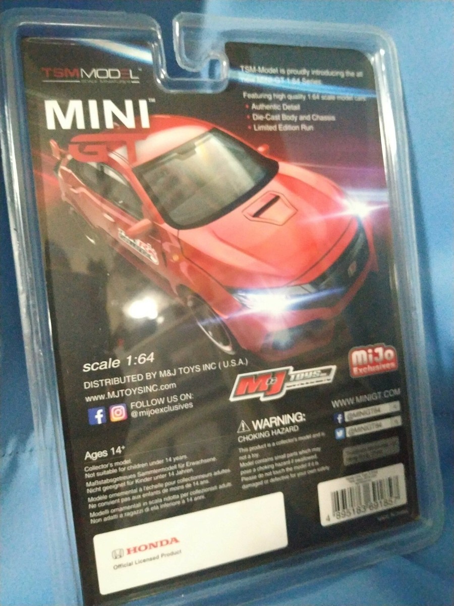 MINI GT 24 Honda Civic Type R (FK8) - Time Attack 2018 MINGT