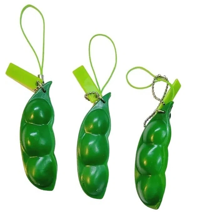Pea pod best sale keyring