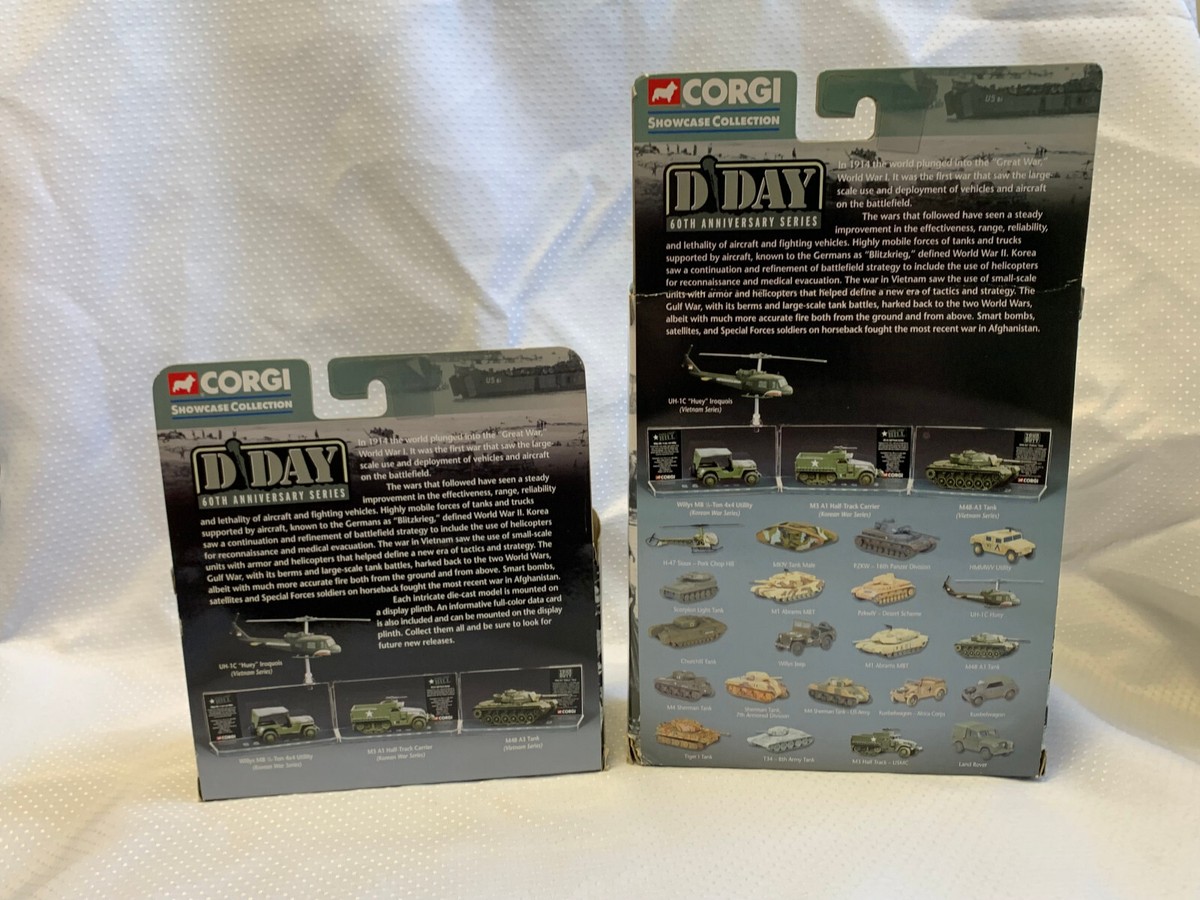 Corgi D Day 60th Anniv Series Omaha Beach Set #4 & Panzer IV Tank