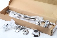 Signature Hardware TRIM KIT EXTRA LONG P-TRAP-FOR 1/2" THREADED PIPE CHROME N21
