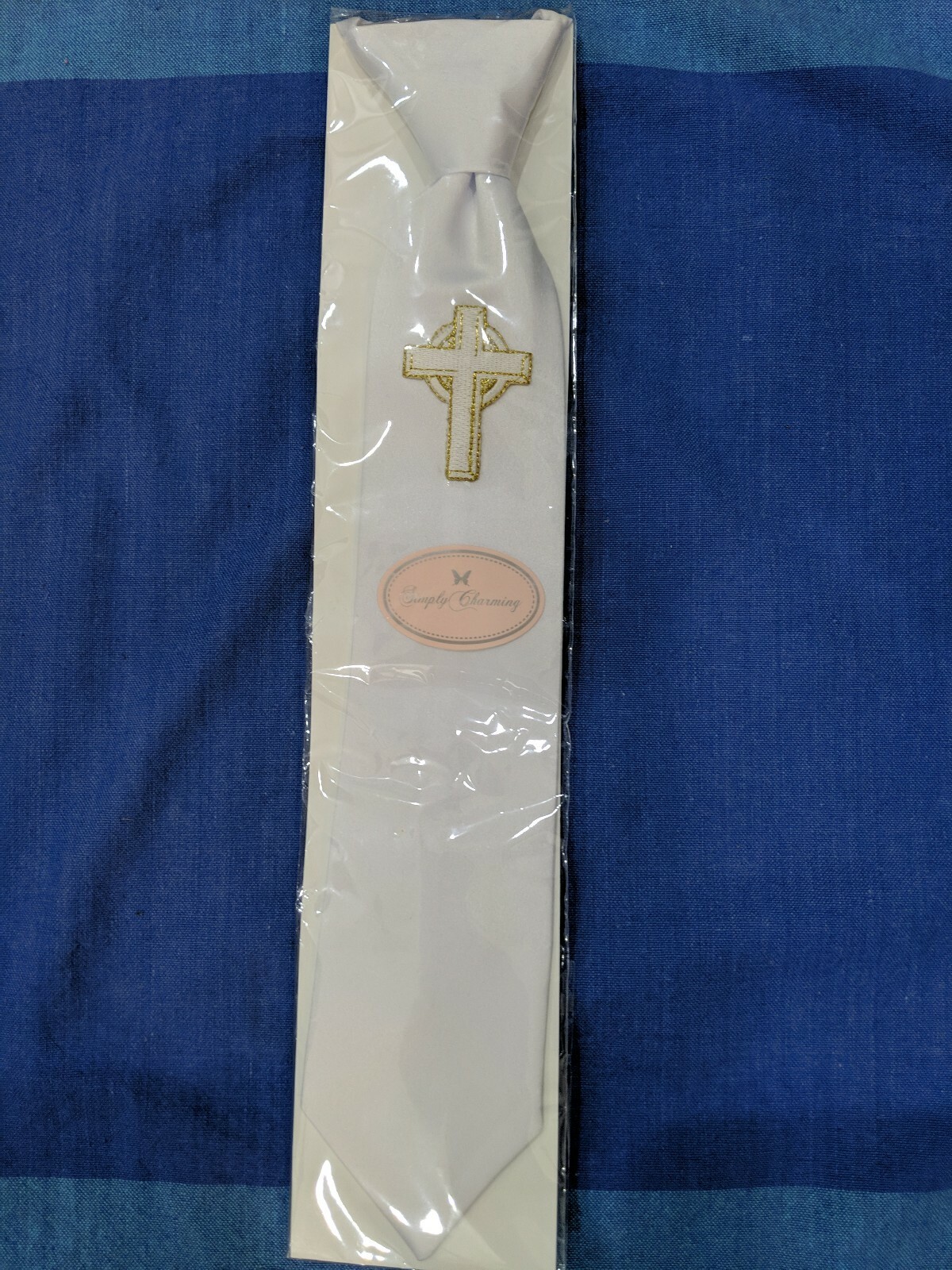 white tie for first communion