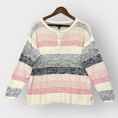 Lucy Relaxed Cotton Sweater-Mutli, Rainbow | Boden A