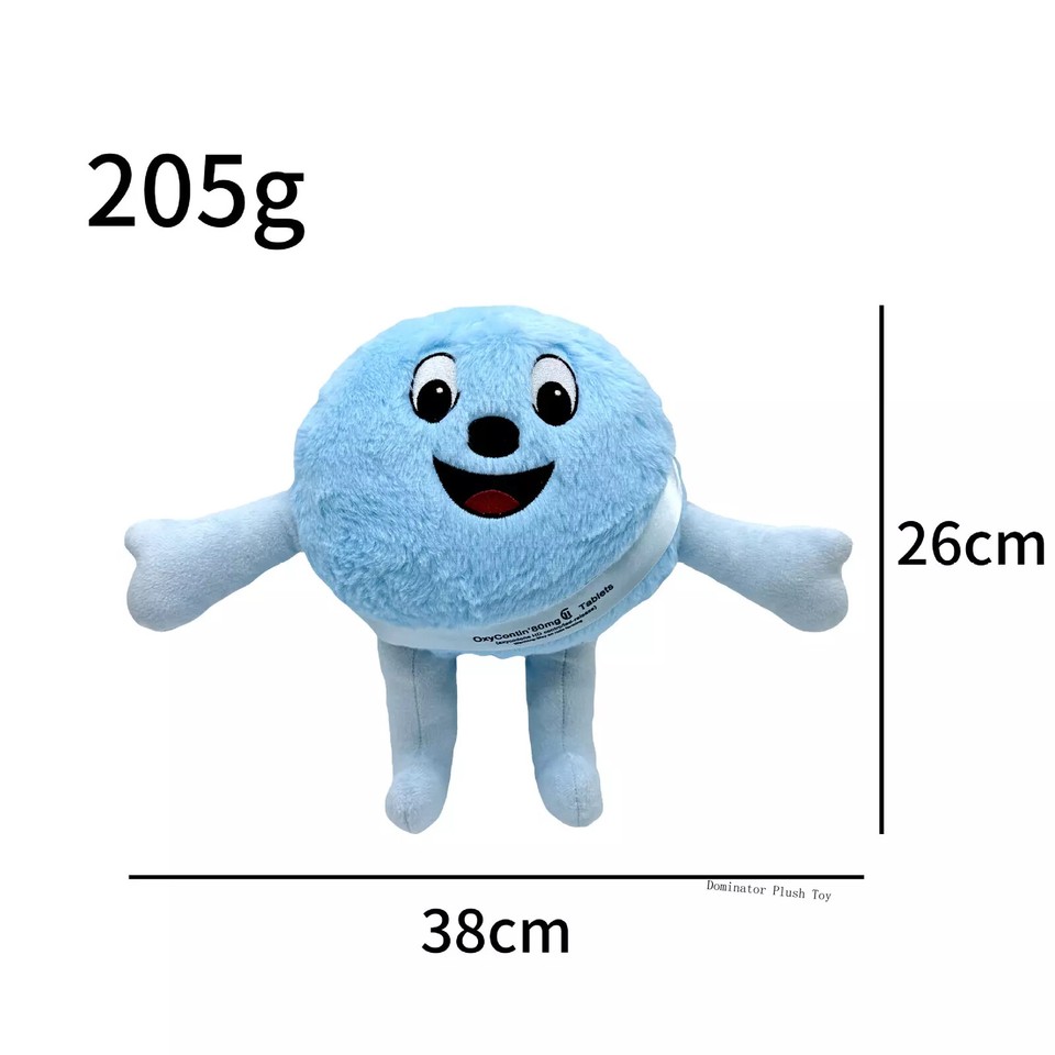 26CM Painkiller Netflix Oxycontin Plush Doll Toys Soft Stuffed Pillow