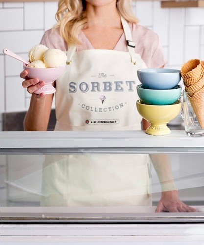Le Creuset Ice Cream Cup Sorbet Collection 250ml Matt pastel Set of 4 Japan NEW - Picture 8 of 16