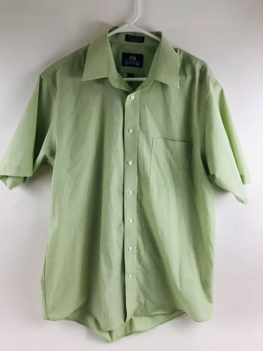 Stafford mens short hotsell sleeve dress shirts