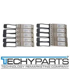 Lot of 10x EMC 019-078-046 40GBase-SR4 QSFP+ 850nm MMF MTP MPO-12 Transceiver