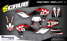 Husqvarna graphics SM SMR 450 510 2005 2006 2007 SCRUB decals SM450R SM510R