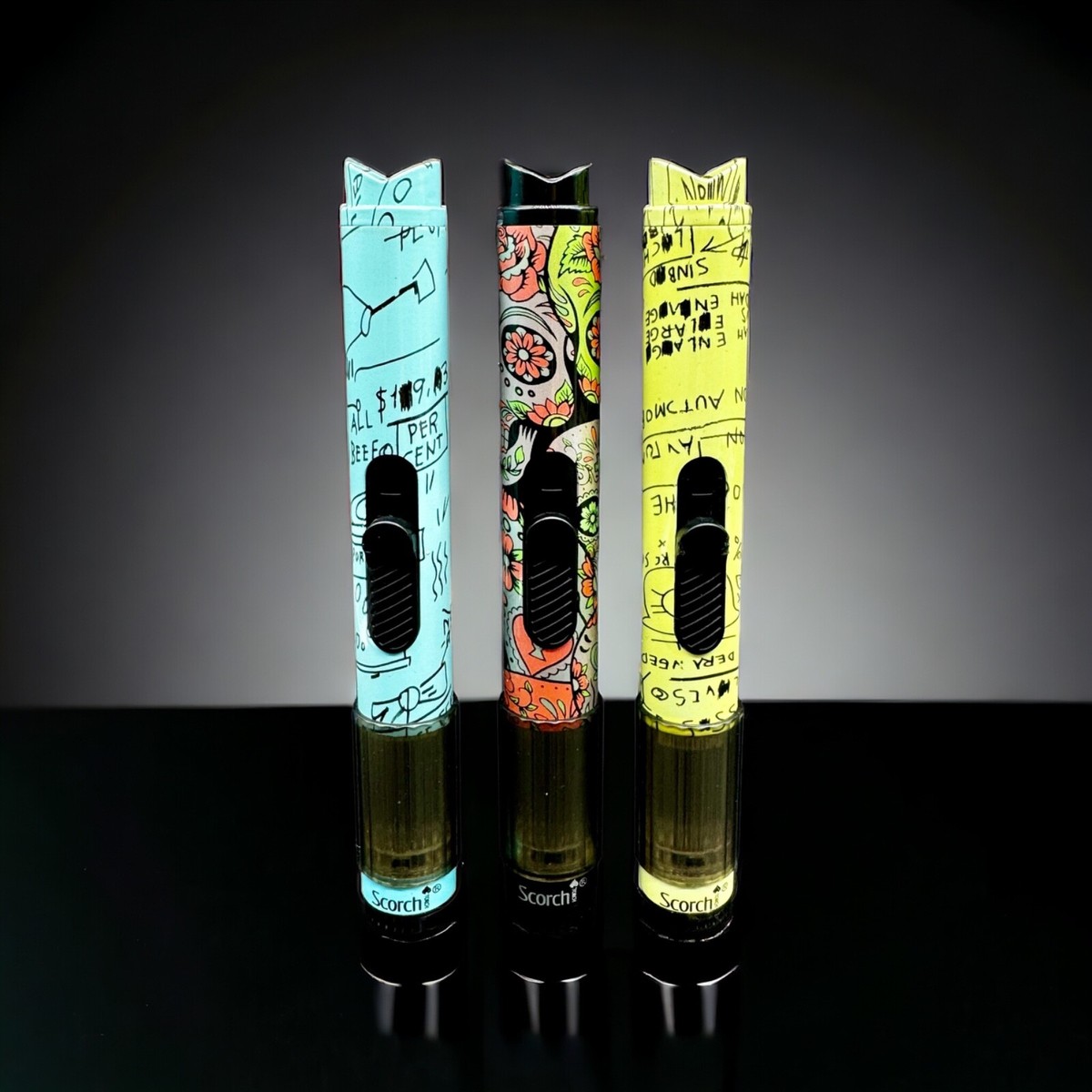 SCORCH TORCH Single Flame Butane Refillable Torch Lighter 61734 | eBay