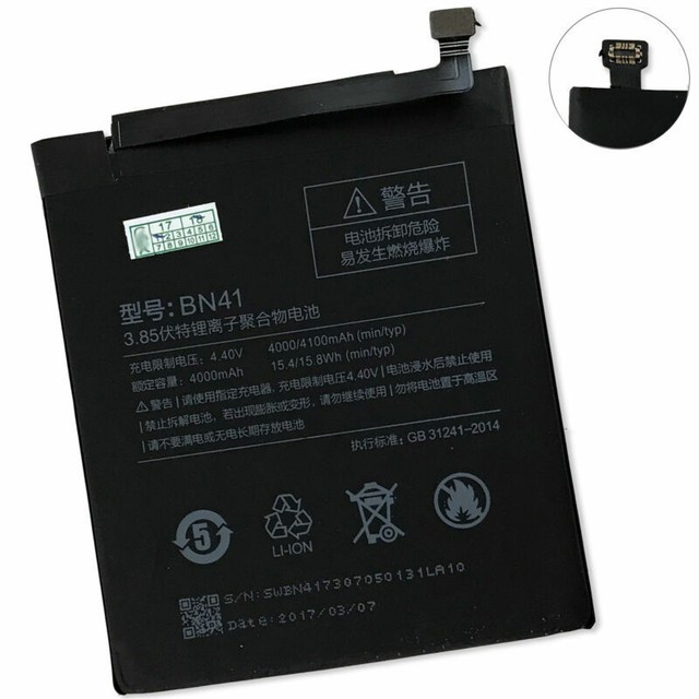 Bn41 аккумулятор xiaomi