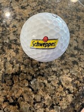 LOGO GOLF BALL-ORIGINAL SCHWEPPES GINGER ALE-OLDER LOGO