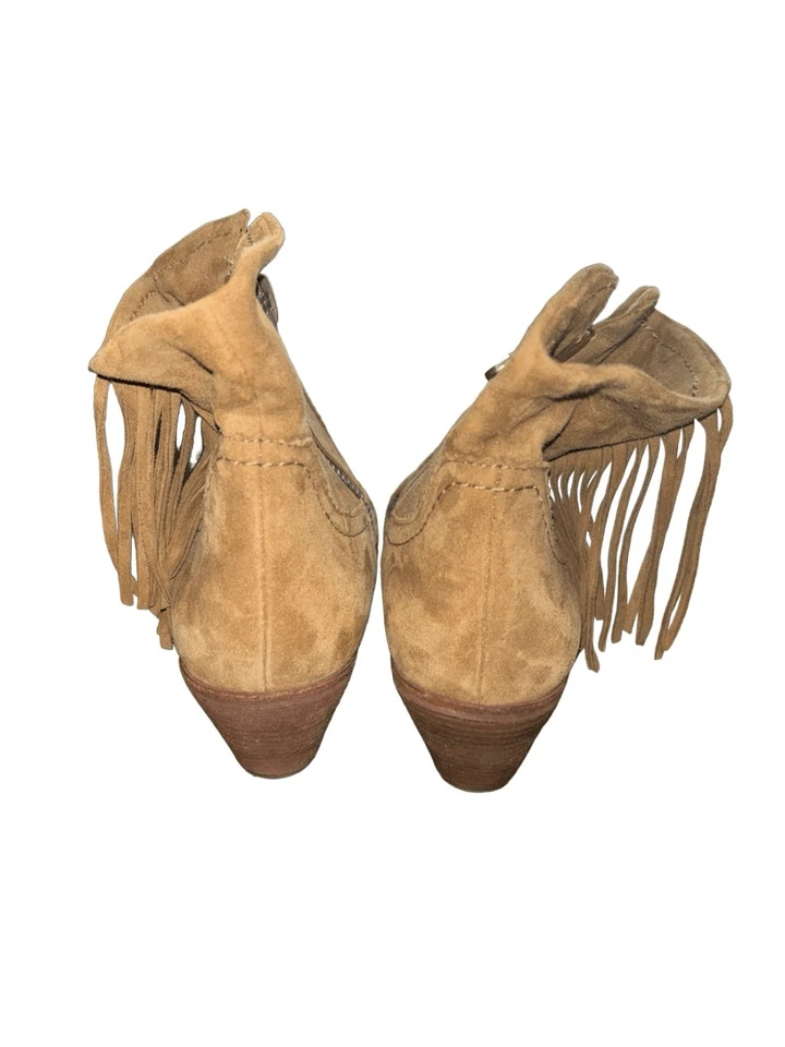 Botines Sam Edelman Letti Cuero Borla Floral Bordado Talla 10 M Festival Foto 4 de 4