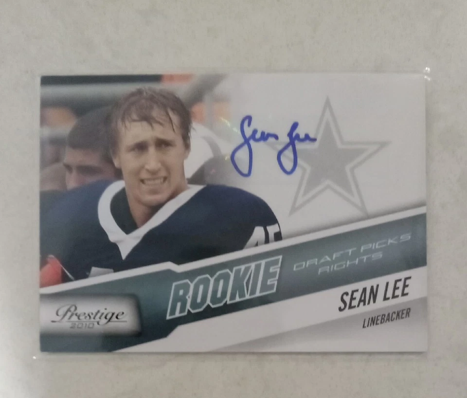 2010 PANINI PRESTIGE SEAN LEE RC DALLAS COWBOYS #289  - Image 2 of 4