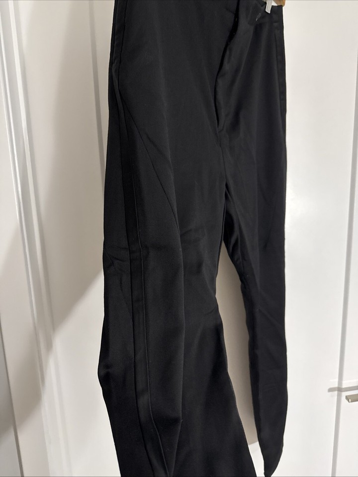 Rag & Bone Pants Mens 34 Black Slim Fit Dress Slacks Wool Formal eBay