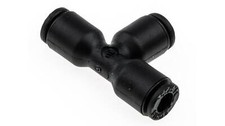 Legris Tee Tube-to-Tube Adaptor Push In 4 mm to 4 mm to Push In 4 mm 10pk