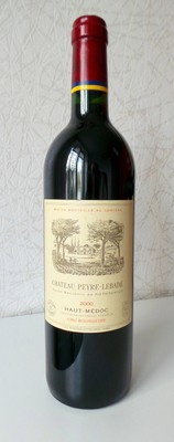 Chateau Peyre-Lebade 2000  0,75l(50 /L) Medoc + Domaines Barons de Rotschild
