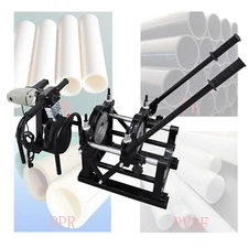 Pipe Fusion Welder Machine 2 Rings PB/PE Tube Melting Machine 2.48''-6.3''