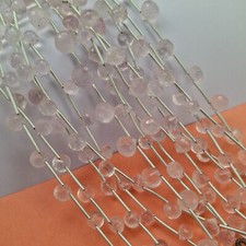 Naturel Multi Pierre Perles Oignon Forme Facettes Coupe Briolette Mélange Gemme