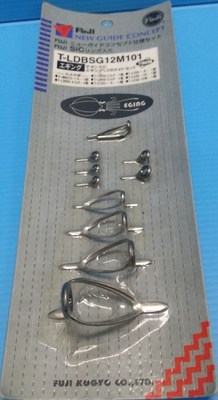 1 set Fuji Tackle Titanium Frame SIC Squid Eging Fishing Rod Guide Choose Size