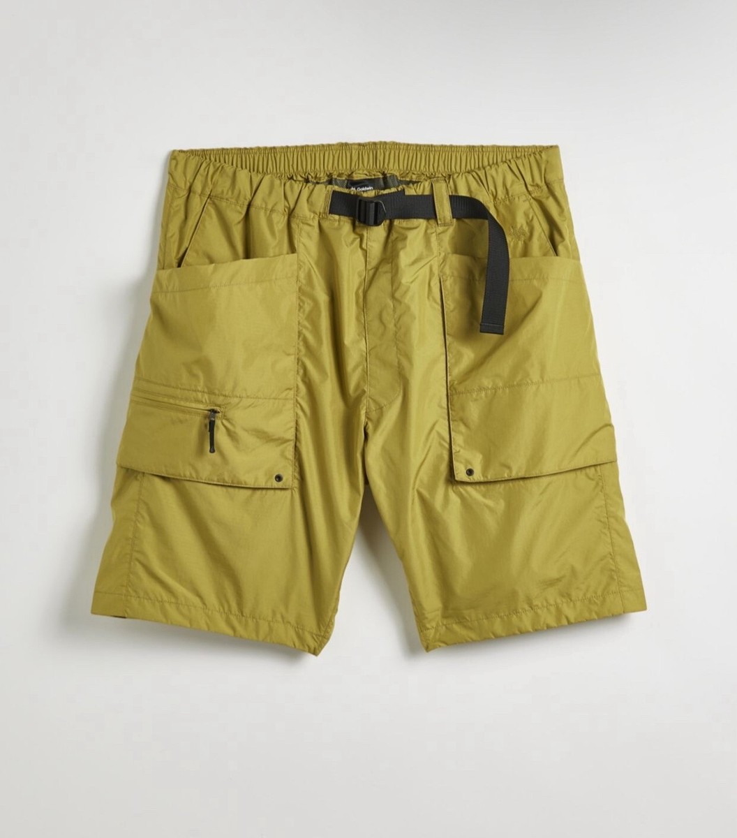 Goldwin Ripstop Hiking Cargo Shorts Size Small (2) Adjustable Acid