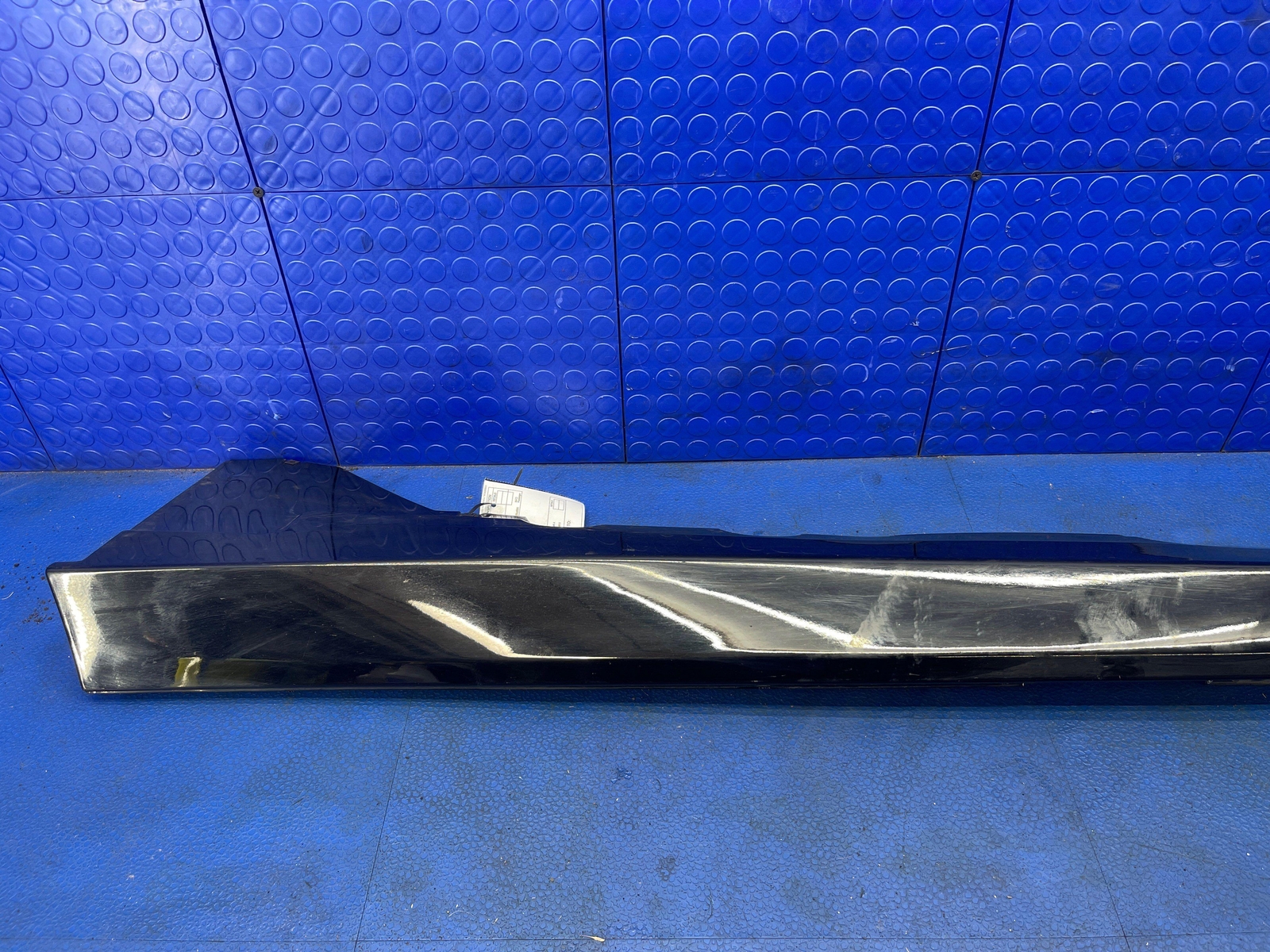 LAMBORGHINI GALLARDO OEM LEFT SIDE SKIRT ROCKER MOULDING NERO NOCTIS (LY9B)