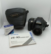 Olympus iS-10 Super DLX Camera w/ Remote, Case Manual New Batteries TWC