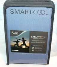 Smart Cool Ultimate Performance Blue Microfiber 2 King Pillowcases