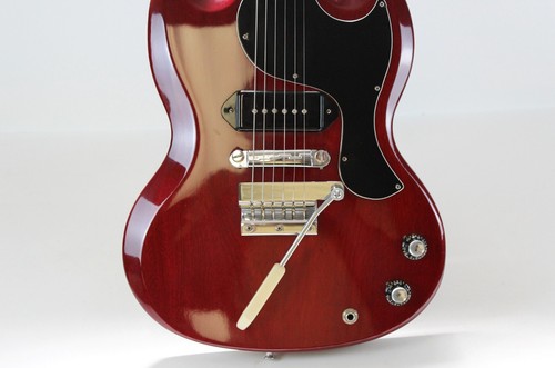1965 Vintage Gibson SG Les Paul Junior Jr. Cherry Red ~Super CLEAN~ USA 1960s - Picture 5 of 24