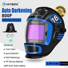 Large View Area Welder Helmet True Color Auto-Darkening Welding Helmet/Hood/Mask