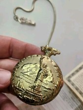 NEW Ltd.Edition Commemorative 1886-1986 Statue of Liberty Pocket Watch Free Shp