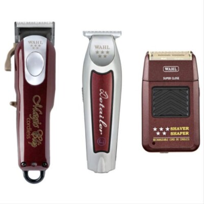 Wahl Professional Star Magic Clip Clipper+Detailer Li Trimmer