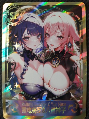 Goddess Story Genshin Impact Raiden Shogun X Yae Miko SP