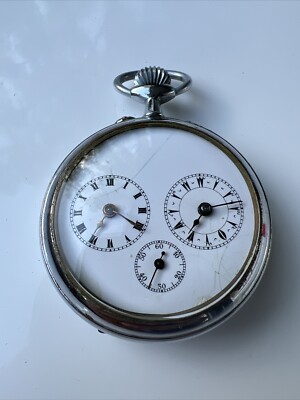 Antike Osmansiches Kosulat Taschenuhr Pocket Watch Spz5