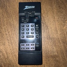 Vintage OEM Genuine ZENITH 343 14-954D MBR TV/VCR Cable Remote Control Black