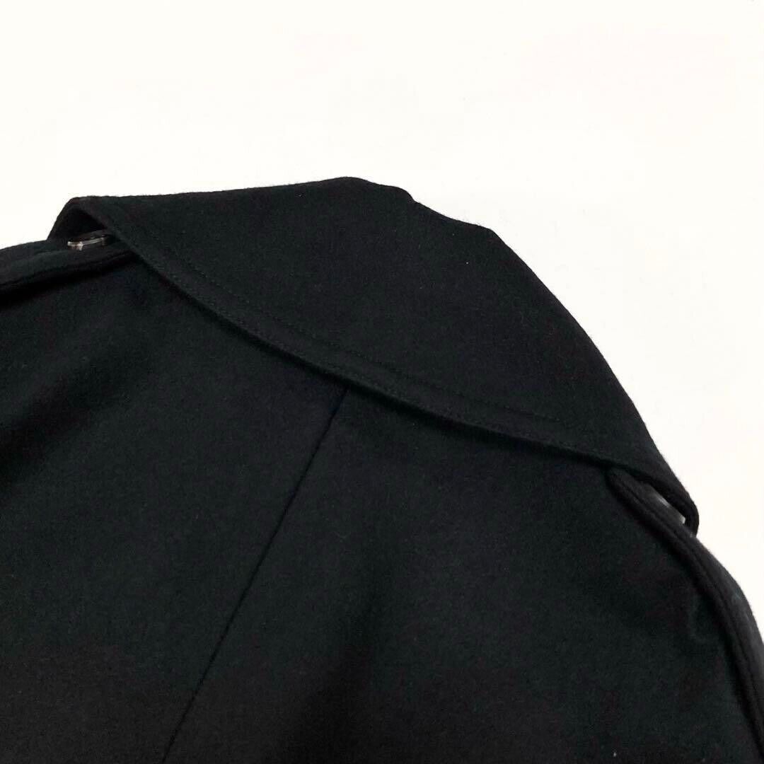 Yohji Yamamoto 1 10 MELTON R LONG PEA C Black 2 | eBay Yohji Yamamoto 1 10 MELTON R LONG PEA C Black 2 | eBay