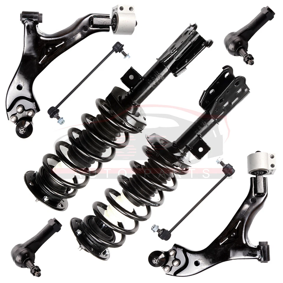Front Struts & Lower Control Arms & Sway Bar Links Kit For 2002-2007 Saturn Vue Foto 3 de 4