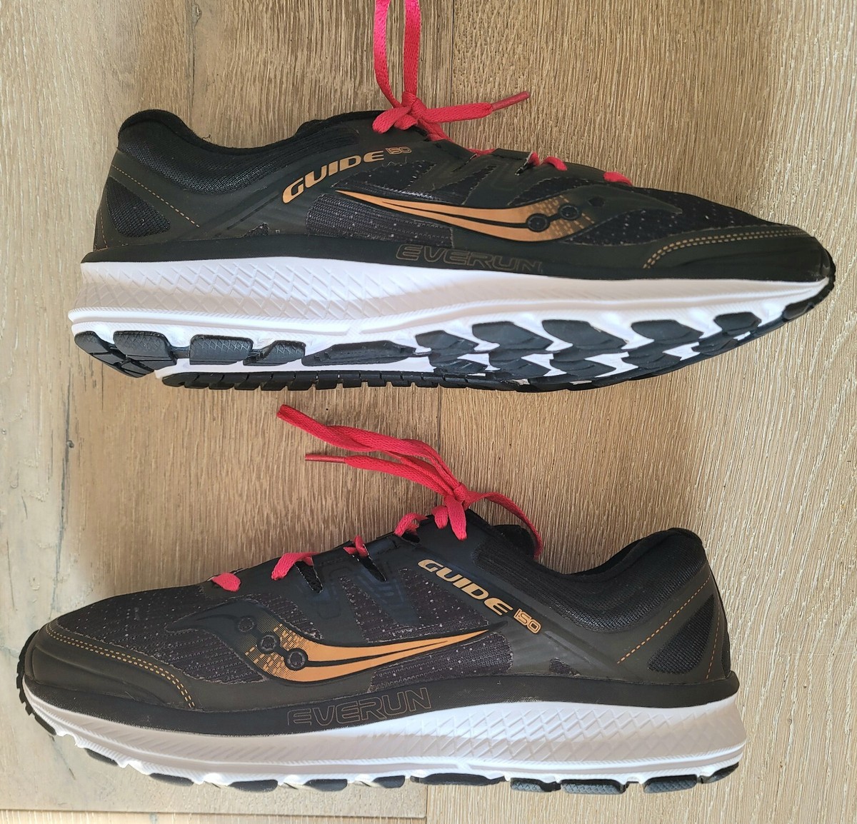 Saucony Everun guide ISO trainers running shoes size black