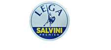 Adesivo Sticker/LEGA SALVINI Premier   formato 9x9