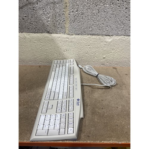 Sun Microsystems Type-6 Keyboard White Grey Wired PS/2 Ergonomic QWERTY Standard - Picture 7 of 11