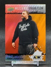 2022 Upper Deck Allure AEW Color Flow Red Orange Eddie Kingston #R-21