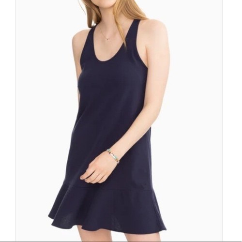 Blue Knit Tank Dress 