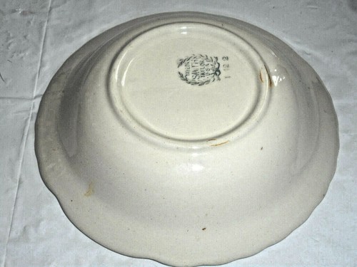 Taylor Smith & Taylor Fruit Dessert Bowl Center Bouquet Red Bouquet Shape 5 1/4 - Picture 11 of 11