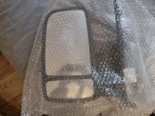 Energized Customs Manual Short Arm Wing Door Mirror Cover - Black