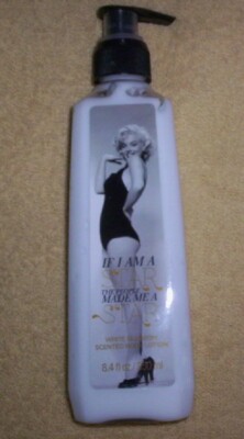 MARILYN MONROE Scented WHITE BLOSSOM Refillable Body Lotion - 8.4 fl oz/250 ml
