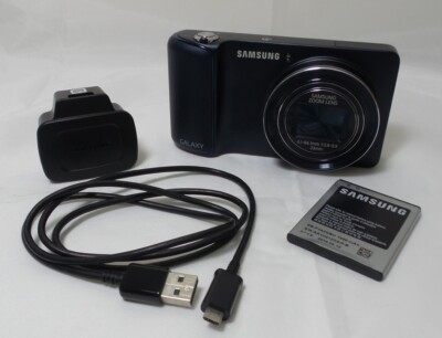 Samsung Galaxy Camera 17MP 21x Zoom 4.8-in LCD Android Black (EK