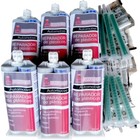SIO 6x Colle Bi-Composant Réparation Plastique 50 ml –Carrosserie Pare-Chocs ABS