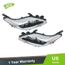 Headlights Pair Fit For Toyota Avalon 2013-2015 Headlamps Driver+Passenger Side