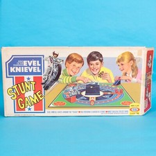 Boxed Vintage 1974 Ideal Evel Knievel Stunt Game complete