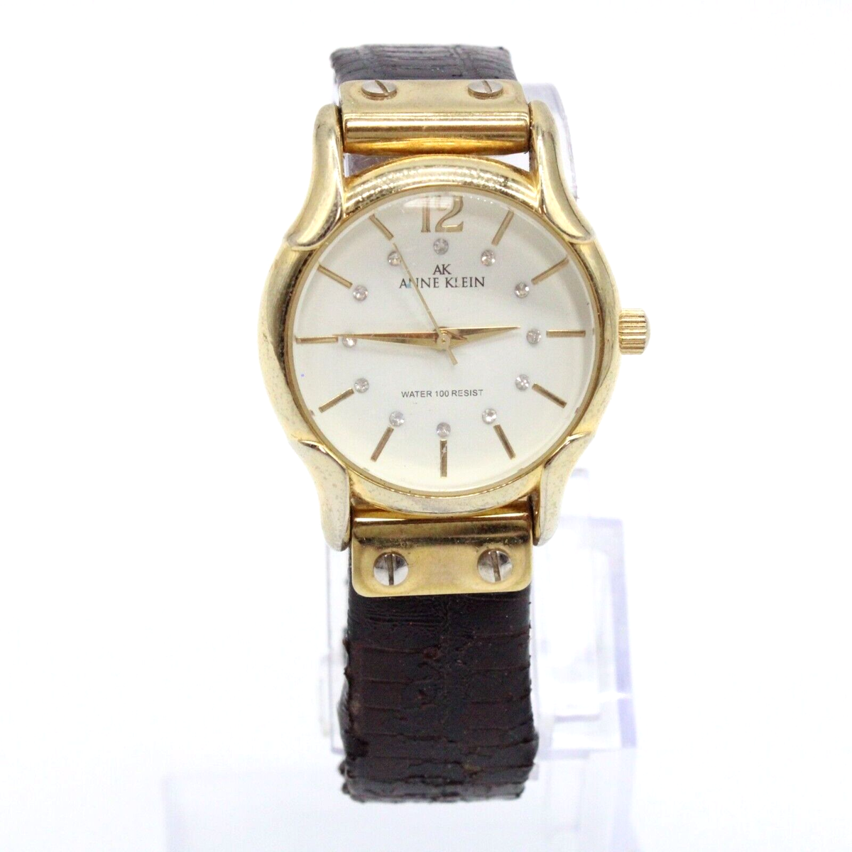 Anne Klein Women’s Gold Tone Watch – Pre-Owned Two tone Anne Klein gold and silver watch - Pre... | Depop main image 3